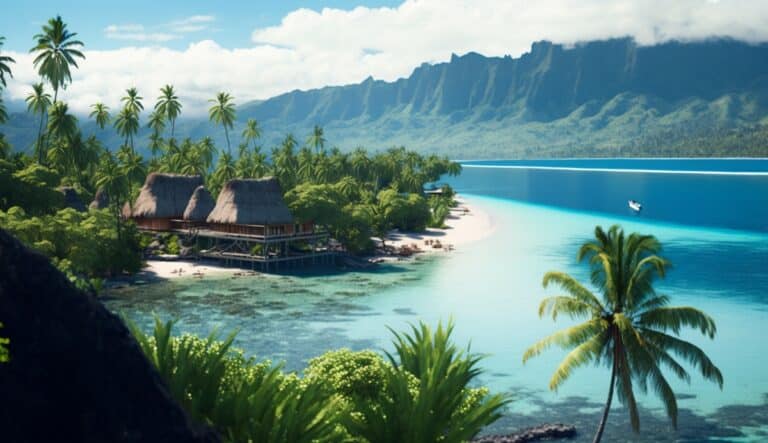 Illustration en image de Tahiti