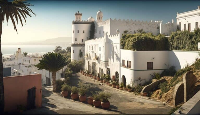 Illustration en image de la ville de Tanger