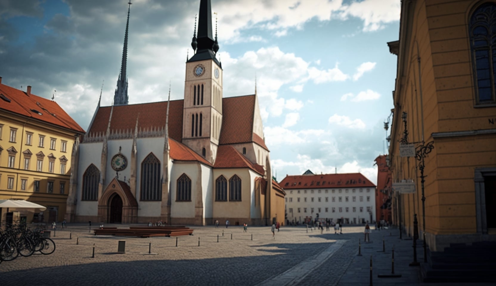 Illustration d'un lieu emblématique à Zagreb