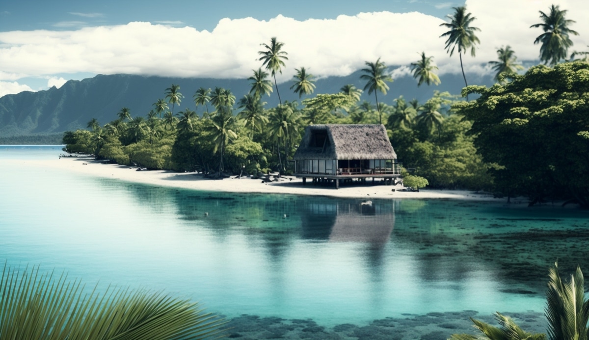 Illustration en image de Tahiti
