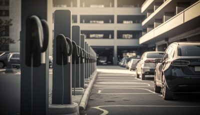 Illustration en image d'un parking à Bordeaux