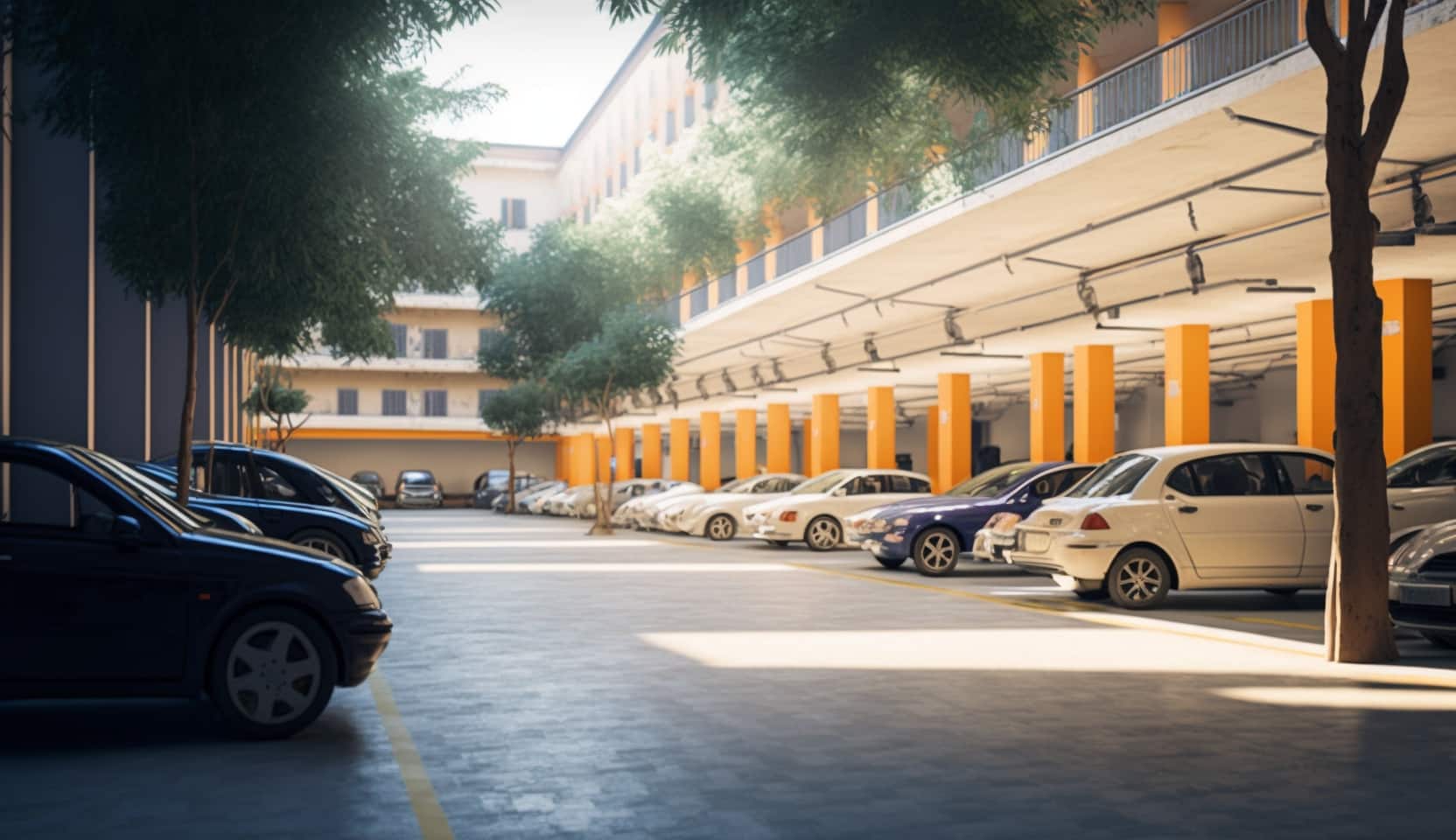 Illustration en image d'un Parking à aix en Provence