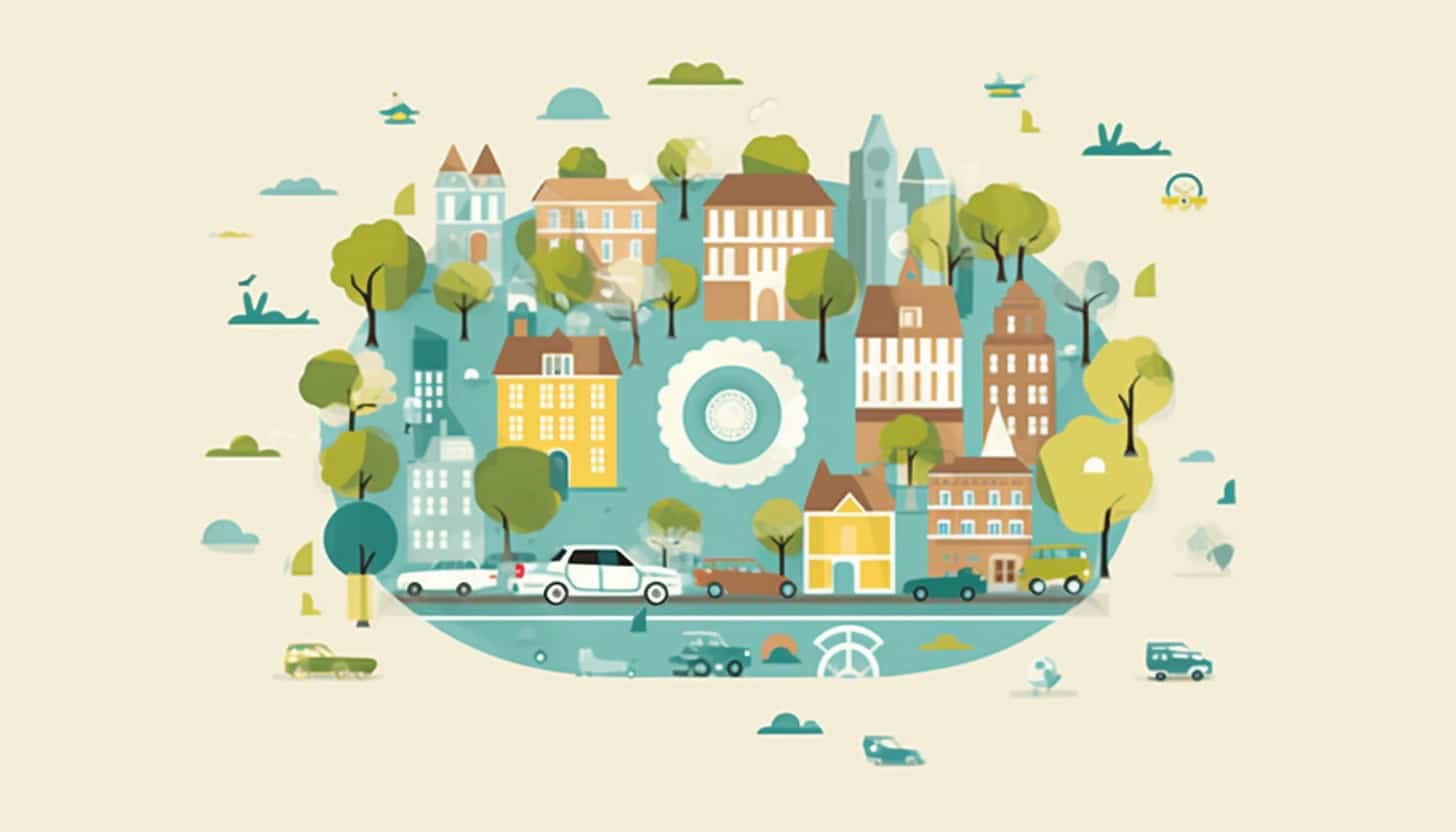 Illustration en image d'une place de parking à Colmar