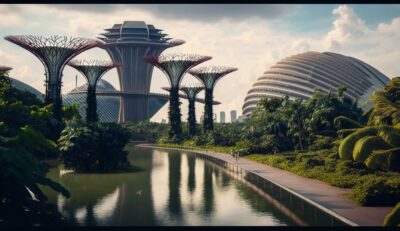 Illustration en image de Singapour