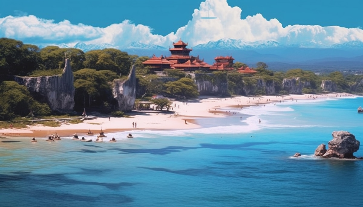 Illustration en image de Padang