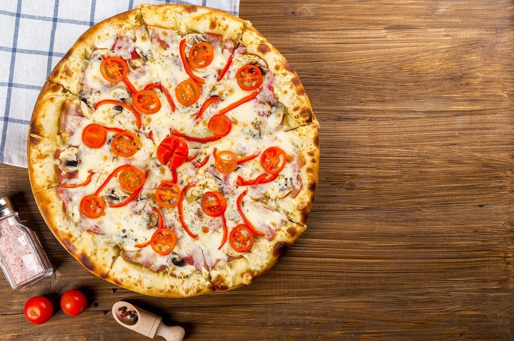 Image d'une pizza - gastronomie locale