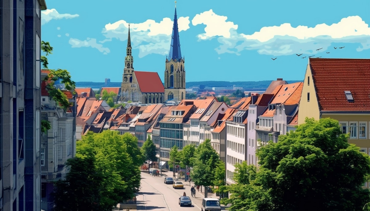 Illustration en image de où loger/dormir à Bielefeld