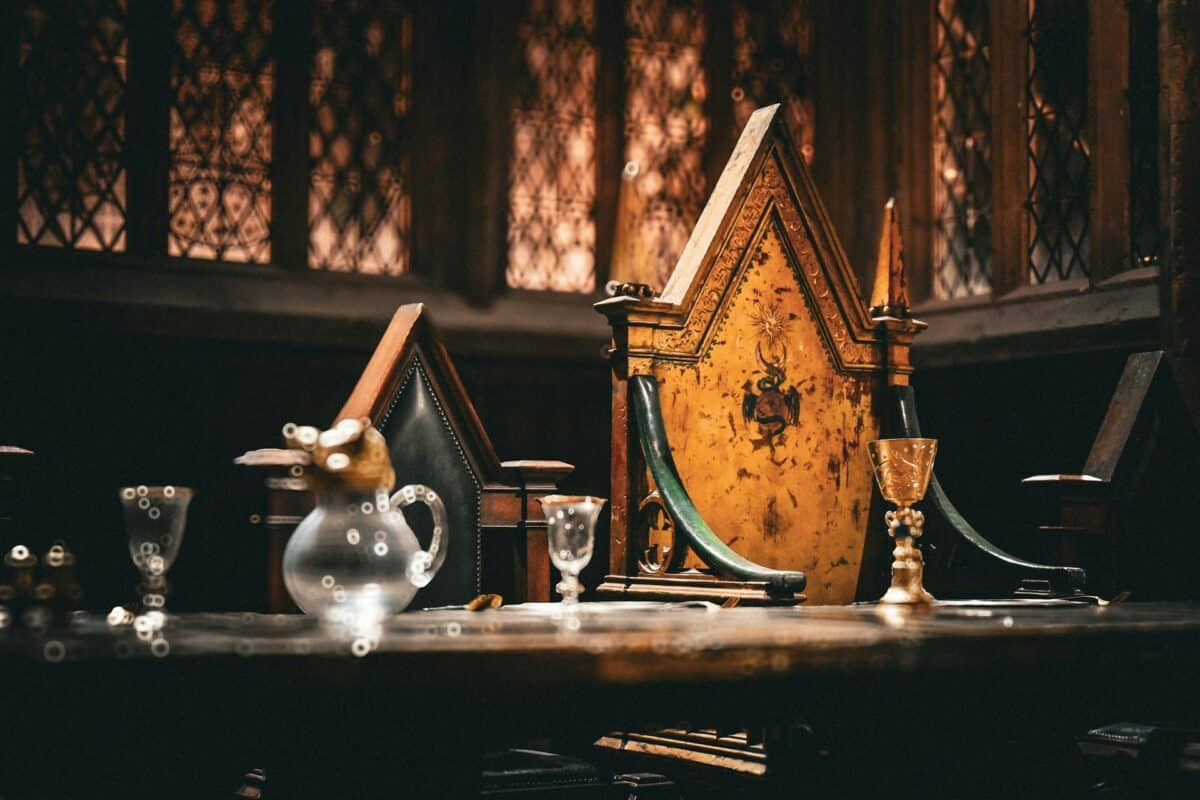 Éléments au rendez-vous dans le musée Harry Potter